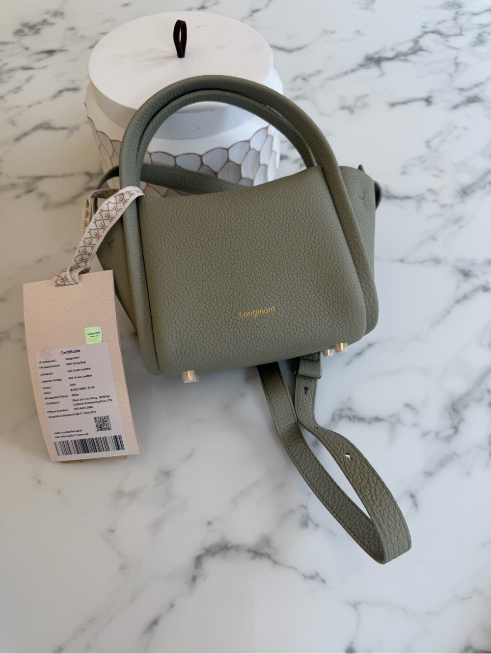 New Mini Song Bag - Jade - Picture 2 of 3